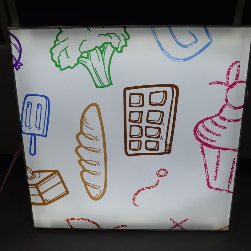 Metal Frame Lighting Box