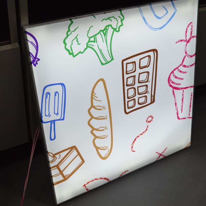 Metal Frame Lighting Box
